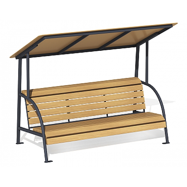 Диван парковый с навесом МФ-61