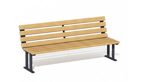 Диван парковый МФ-58.1