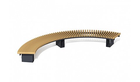 Скамья парковая без спинки ПМ-04