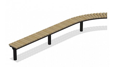 Скамья "Дуга" ПМ-64