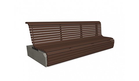 Скамья (без основания) ПМ-08