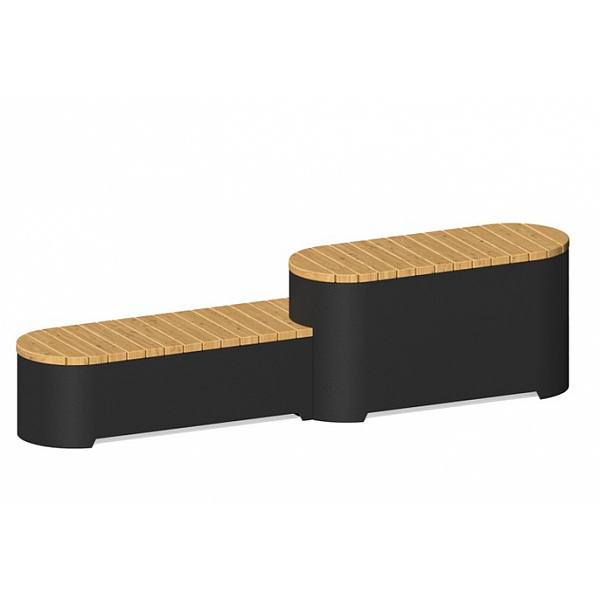 Скамья "Островок" (2 секции) ПМ-147.2