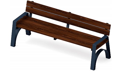 Скамья парковая (под анкера) МФ 42.02.06