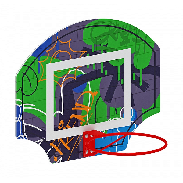 Щит баскетбольный мини (Граффити) - СО 1.70.02-03