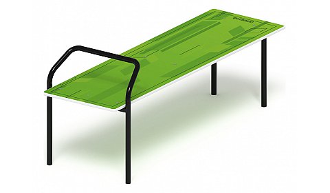 Скамья для пресса (зеленый) - СО 2.40.05-02