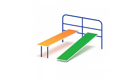 Скамья для пресса двойная - СО 2.40.04