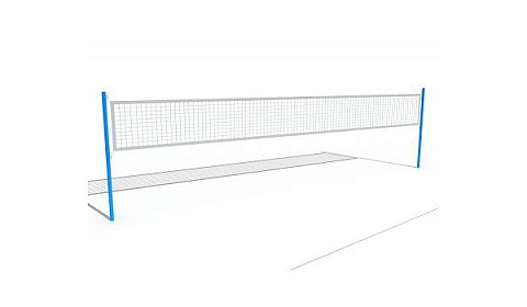 Комплект волейбольных стоек - СО 2.78.01 (без сетки)