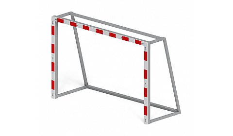 Ворота мини футбольные (красные) (с креплением сетки) - СО 2.60.04-02