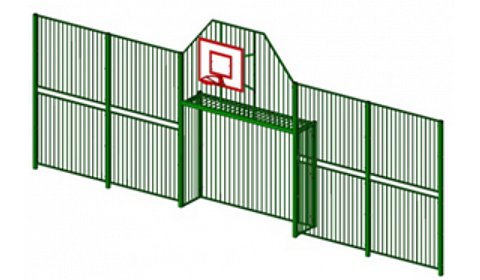 Футбольный/баскетбольный корт СП-05