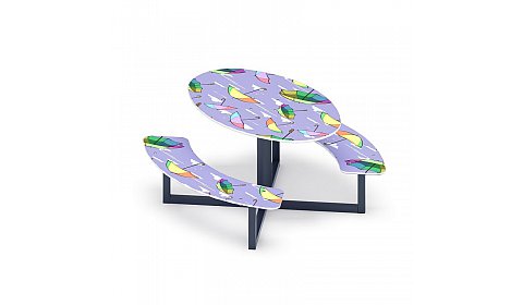 Столик детский круглый (Зонтики) - МФ 31.01.01-03