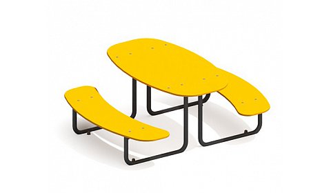 Стол со скамейками "Солар" МФ-10.7