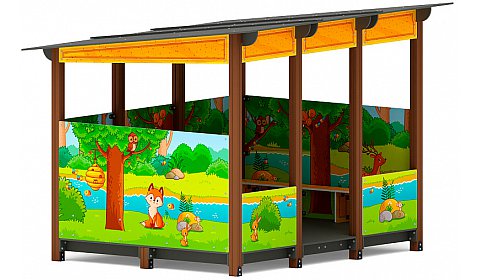 Теневой навес (Полянка) МФ 78.31.24-07