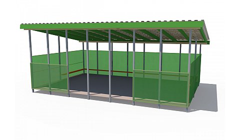 ТН 01170 Теневой навес (из поликарбоната)