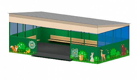 Теневой навес "Лес" ПС-45.3