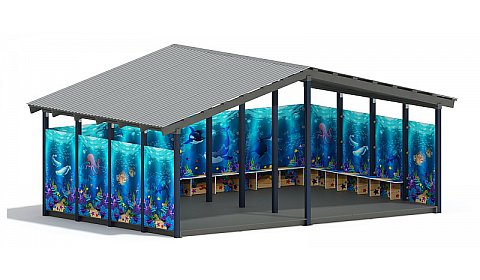 Теневой навес (Морской) - МФ 70.6.4-04