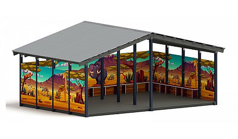 Теневой навес (Сафари) - МФ 70.6.4-10