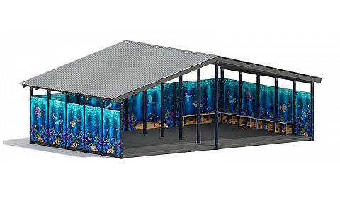 Теневой навес (Морской) - МФ 70.8.5-04