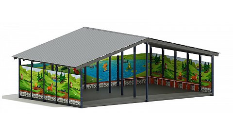 Теневой навес (В гостях у сказки) - МФ 70.8.5-12