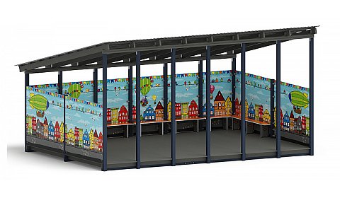 Теневой навес (Город) - МФ 71.6.4-01