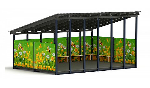 Теневой навес (Пчёлка) - МФ 71.6.4-05