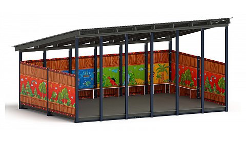 Теневой навес (Карандаши) - МФ 71.6.4-09