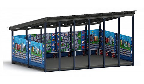 Теневой навес (ДПС) - МФ 71.6.4-14