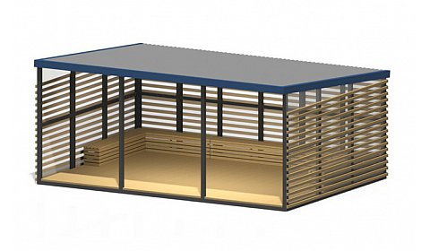 Теневой навес "Смарт" ТН-13.1