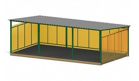 Теневой навес "Солнце" ТН-03
