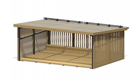 Теневой навес "Островок" ТН-12