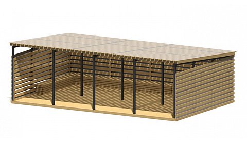 Теневой навес "Смарт" ТН-13.2