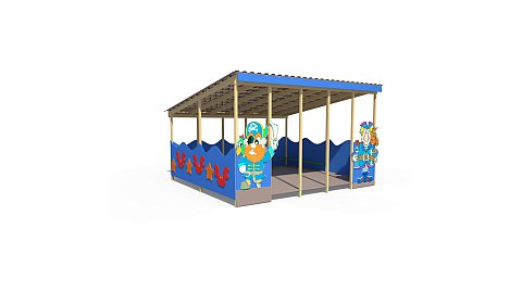 ТН 01020 Теневой навес Пират мини