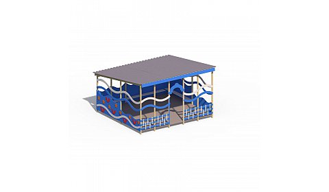 ТН 01160 Теневой навес Морское царство