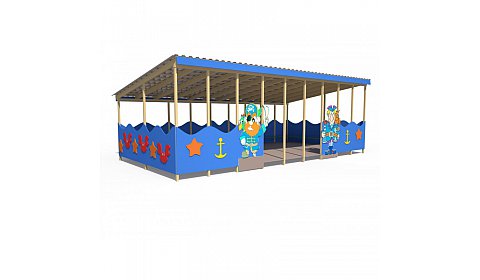 ТН 01010 Теневой навес Пират