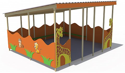 ТН 01171.1 Теневой навес (с Жирафом)