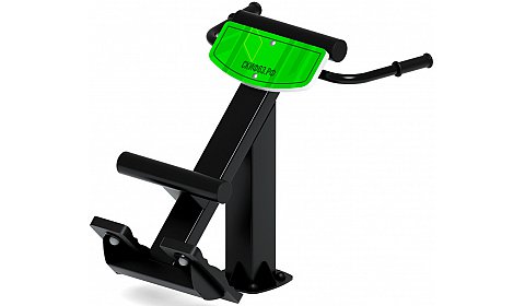 Гиперэкстензия (зеленый) - Уличный тренажер - СТ 003-12