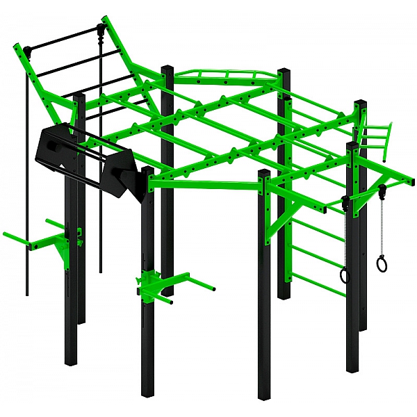 Многофункциональный спортивный комплекс (зеленый) МК 100.01-02