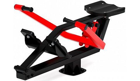 Гребля (красный) - Уличный тренажер - СТ 008-11.П