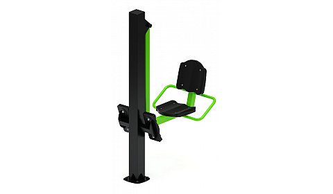 Жим ногами (зеленый) - Уличный тренажер - СТ 011-12