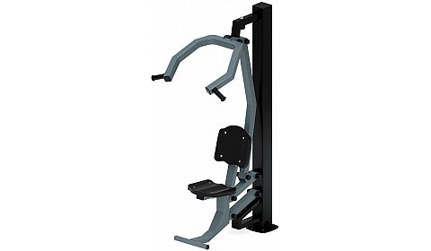 Тяга верхняя (серый) - Уличный тренажер - СТ 007-13