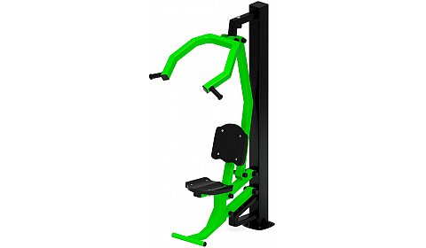 Тяга верхняя (зеленый) - Уличный тренажер - СТ 007-12