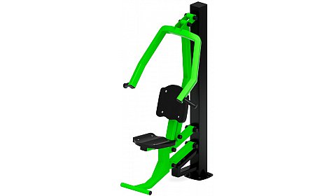 Жим от груди (зеленый) - Уличный тренажер - СТ 006-12