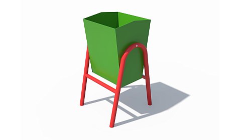 ДХО 01040 Урна металлическая зеленая