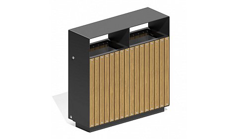 Урна "Город" двойная ПМ-71