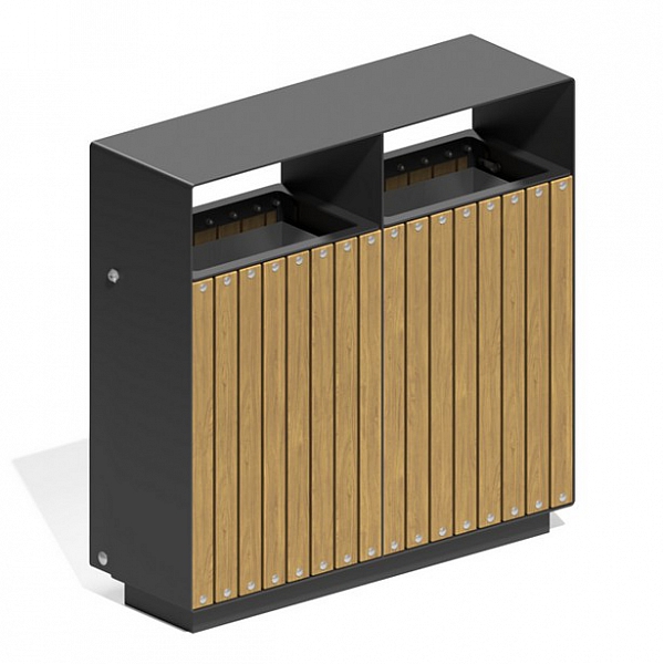 Урна "Город" двойная ПМ-71