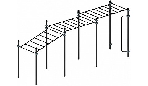 Воркаут ЛОВ 89 серый ВТ 101.11-03