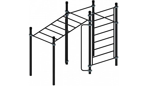 Воркаут ЛОВ 89 серый ВТ 101.12-03