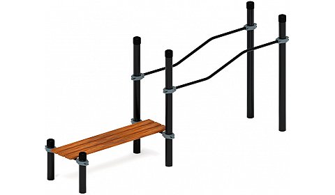 Воркаут ЛОВ 89 серый ВТ 101.23-03