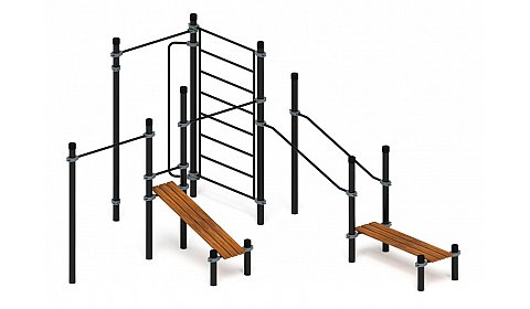 Воркаут ЛОВ 89 серый ВТ 101.18-03