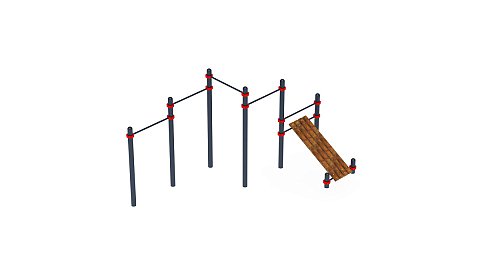 Воркаут 89 красный ВТ 11.15-01