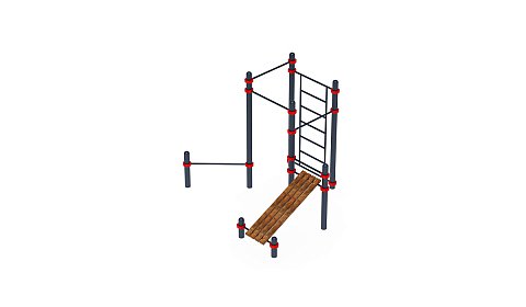 Воркаут 89 красный ВТ 11.17-01